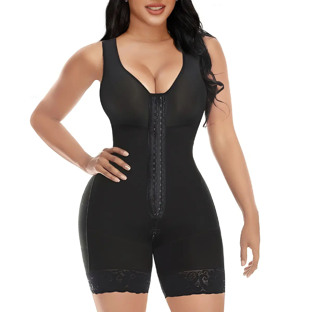 YIANNA Colombian Faja Shapewear Bodysuit – Tummy Control Waist Trainer & Butt Lifter