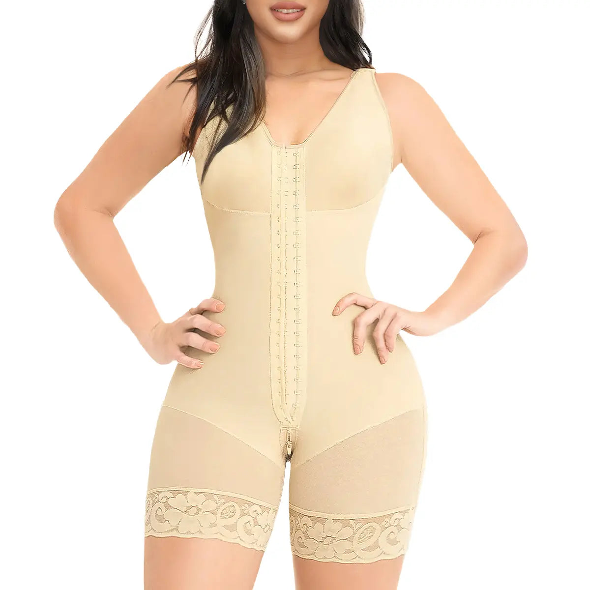 YIANNA Colombian Faja Shapewear Bodysuit – Tummy Control Waist Trainer & Butt Lifter